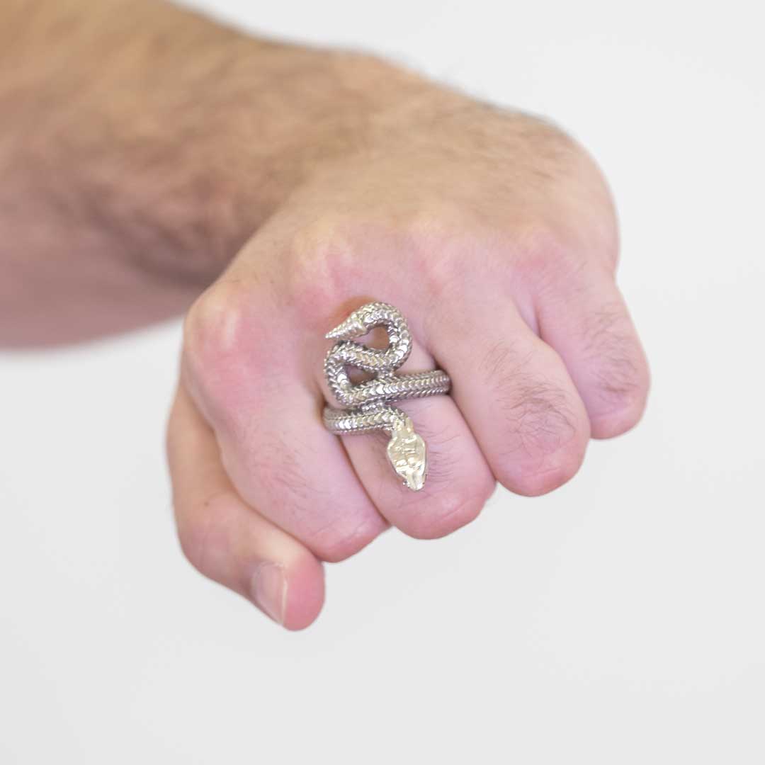 Anillo grande Serpiente