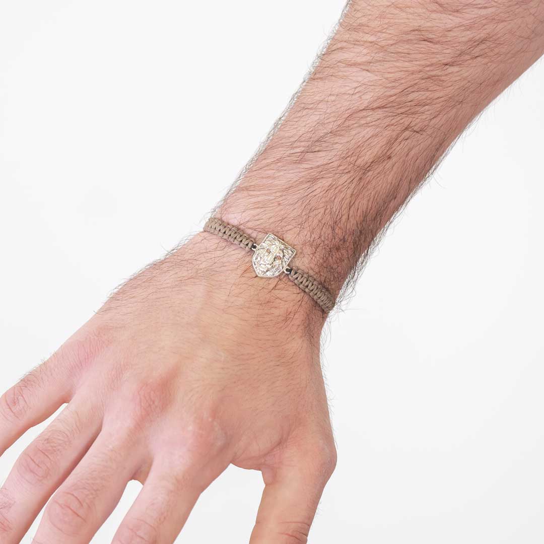 Pulsera macramé León