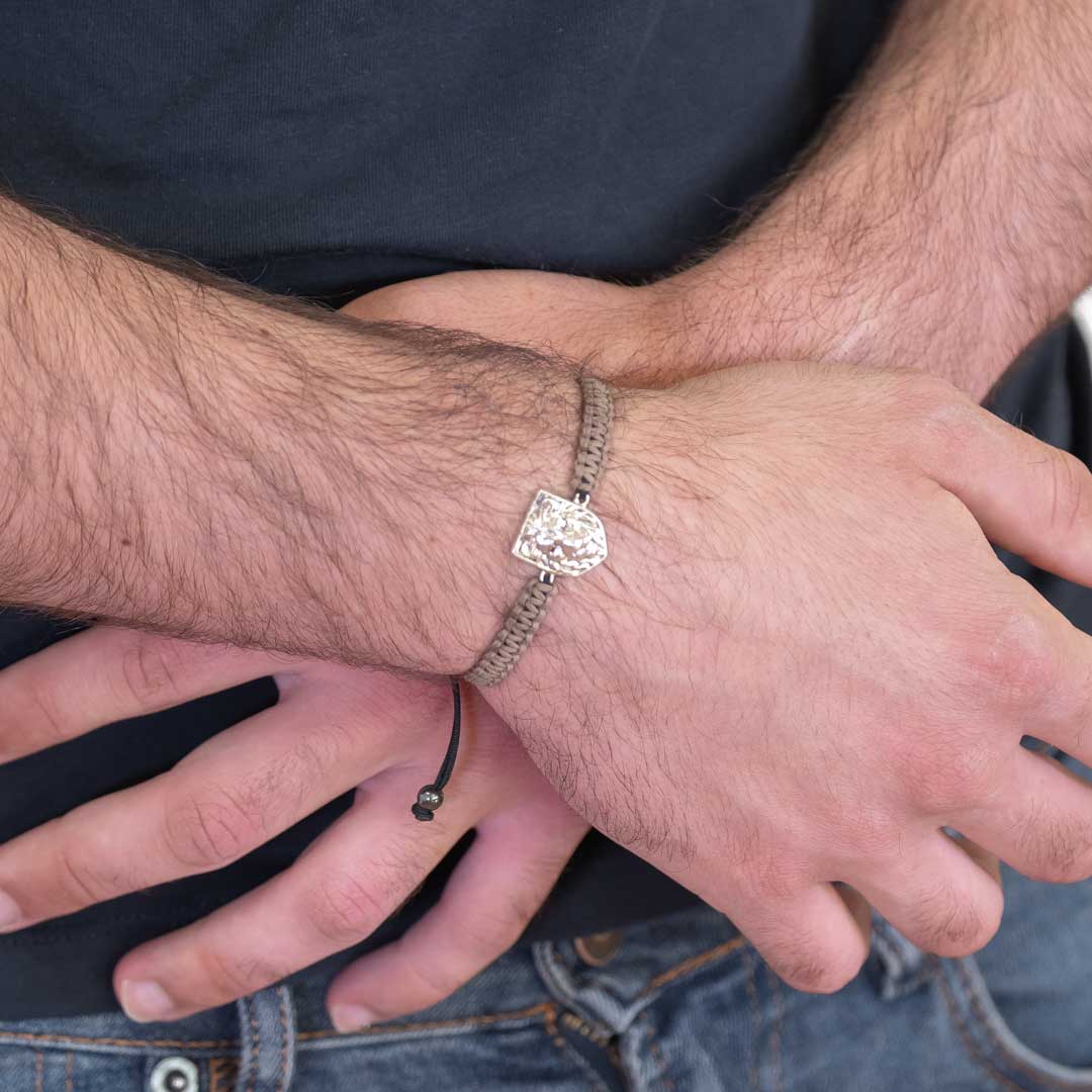 Pulsera macramé León