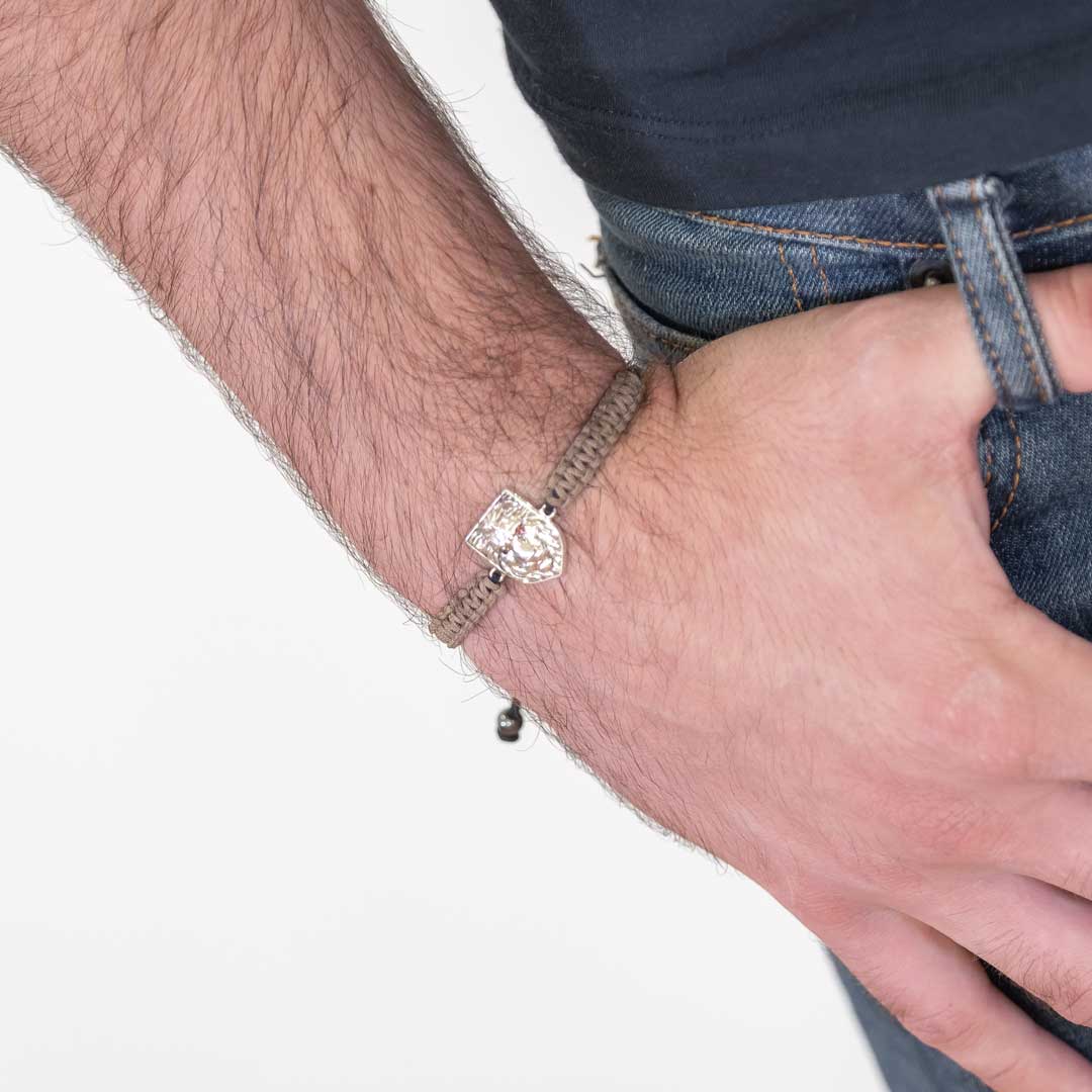 Pulsera macramé León