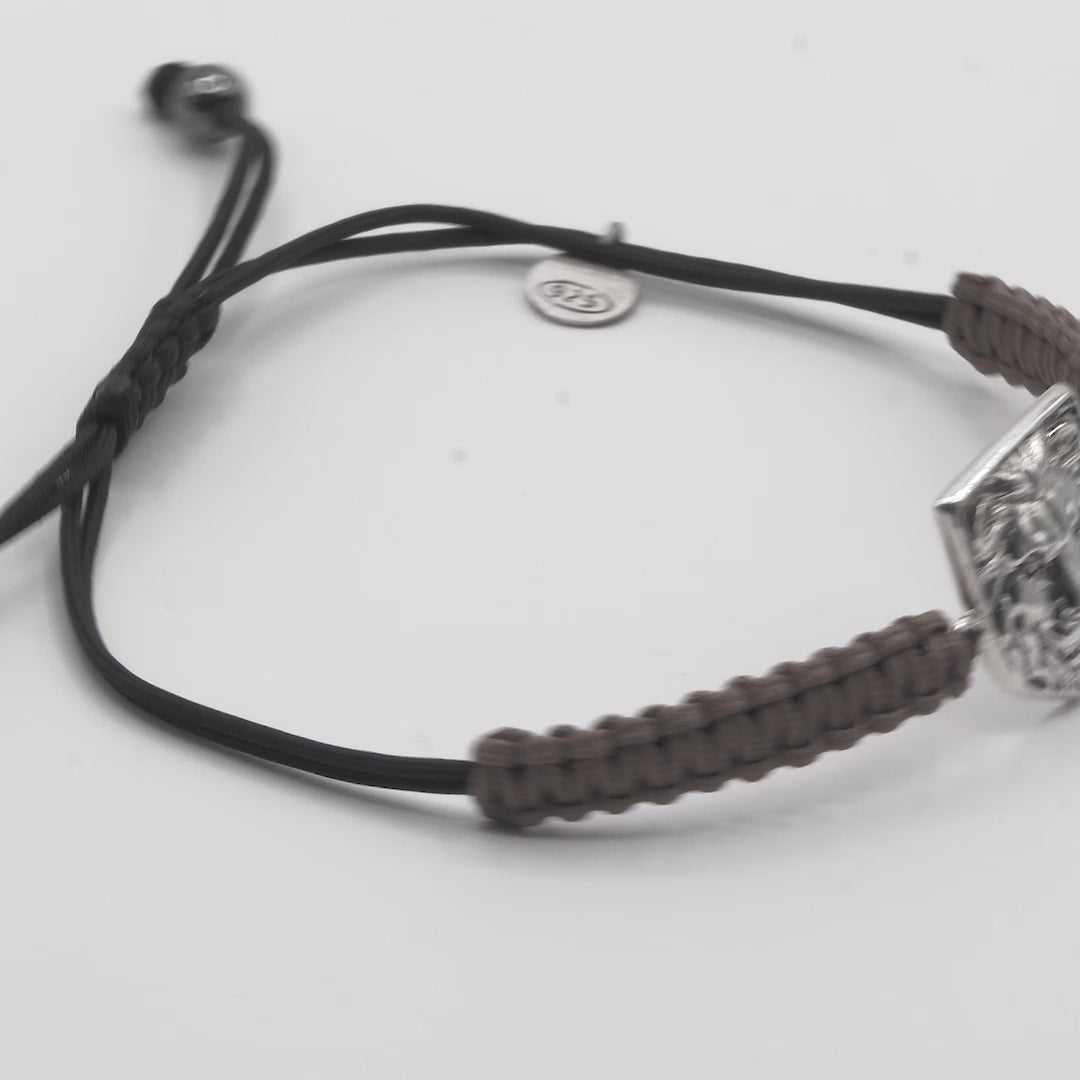 Pulsera macramé León