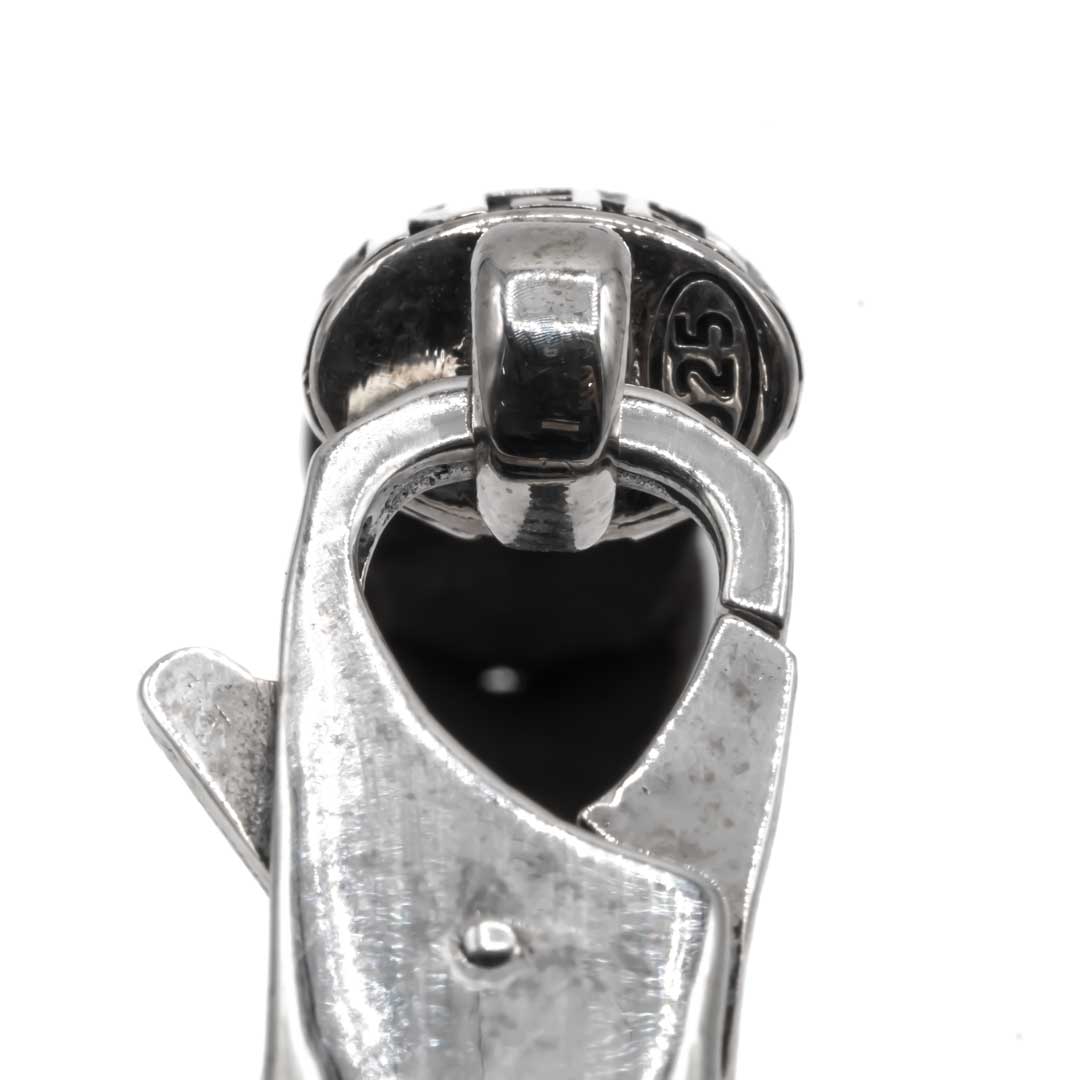 Pulsera cuero negro