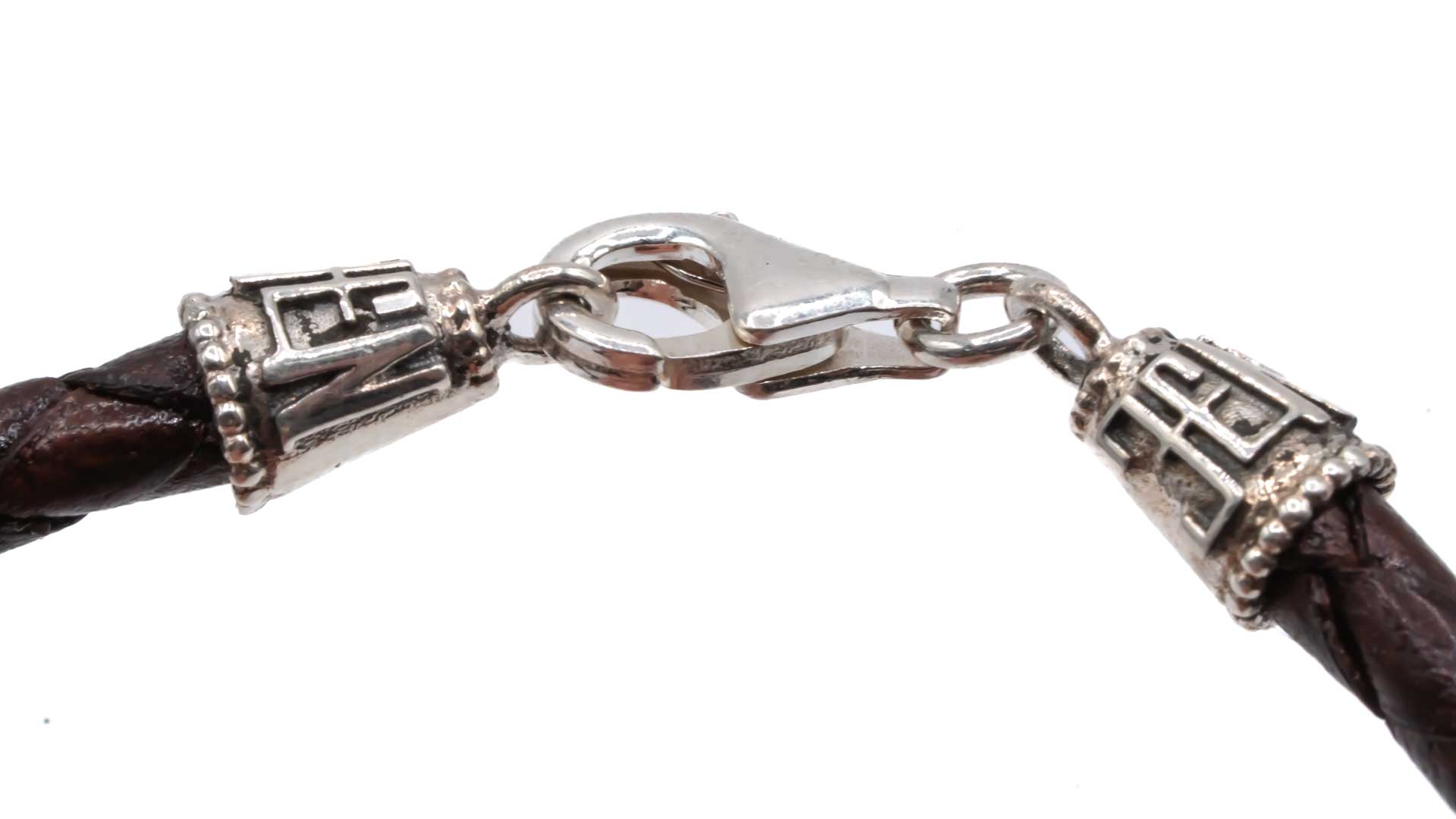 Pulsera fina cuero