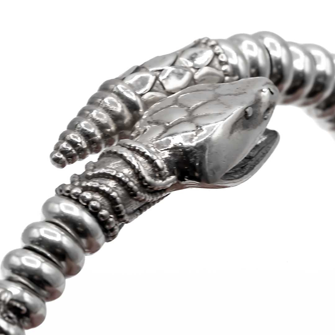 Pulsera Plata Serpiente