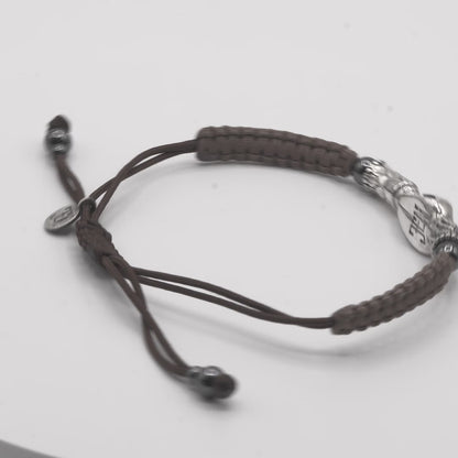 Pulsera macramé Serpiente