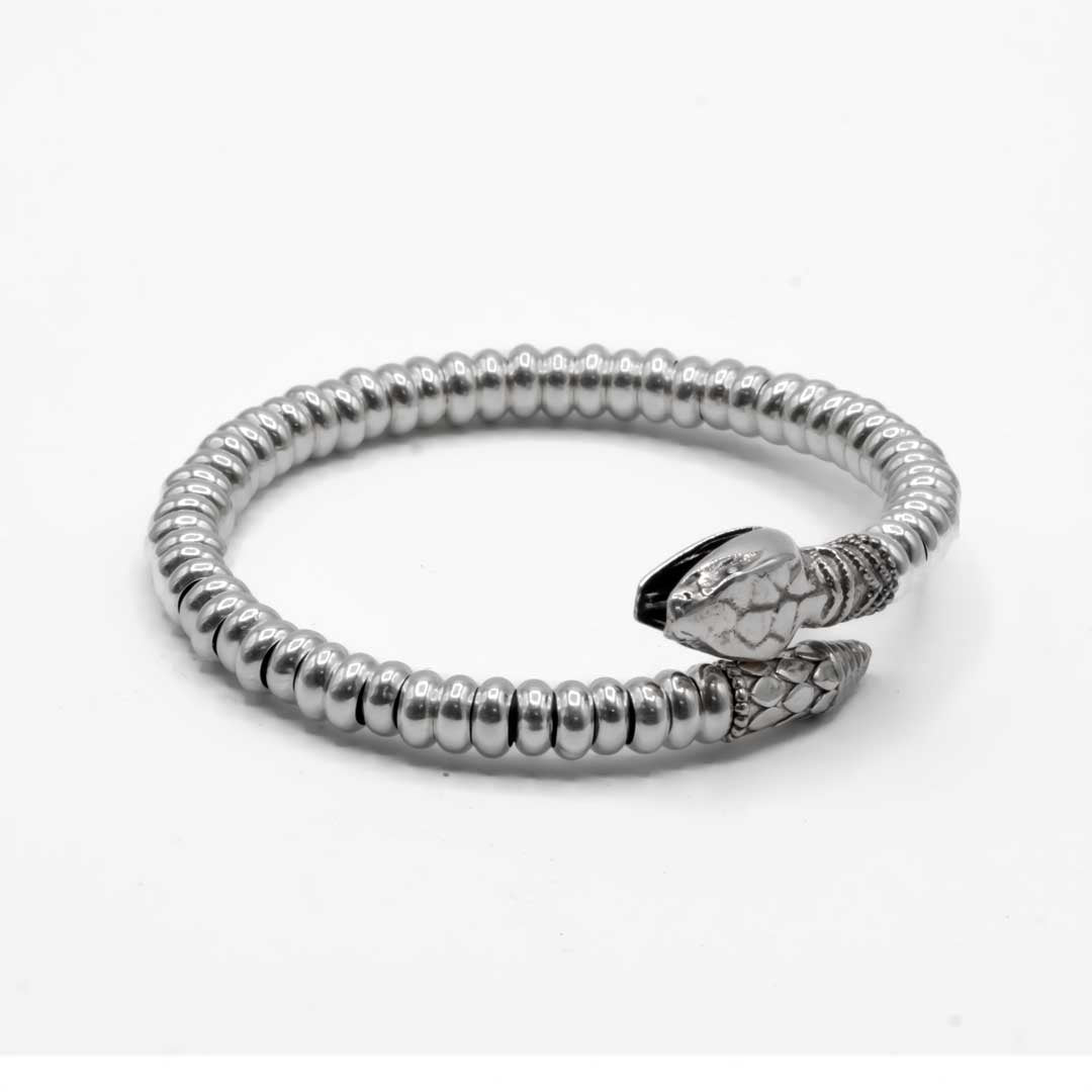 Pulsera Plata Serpiente