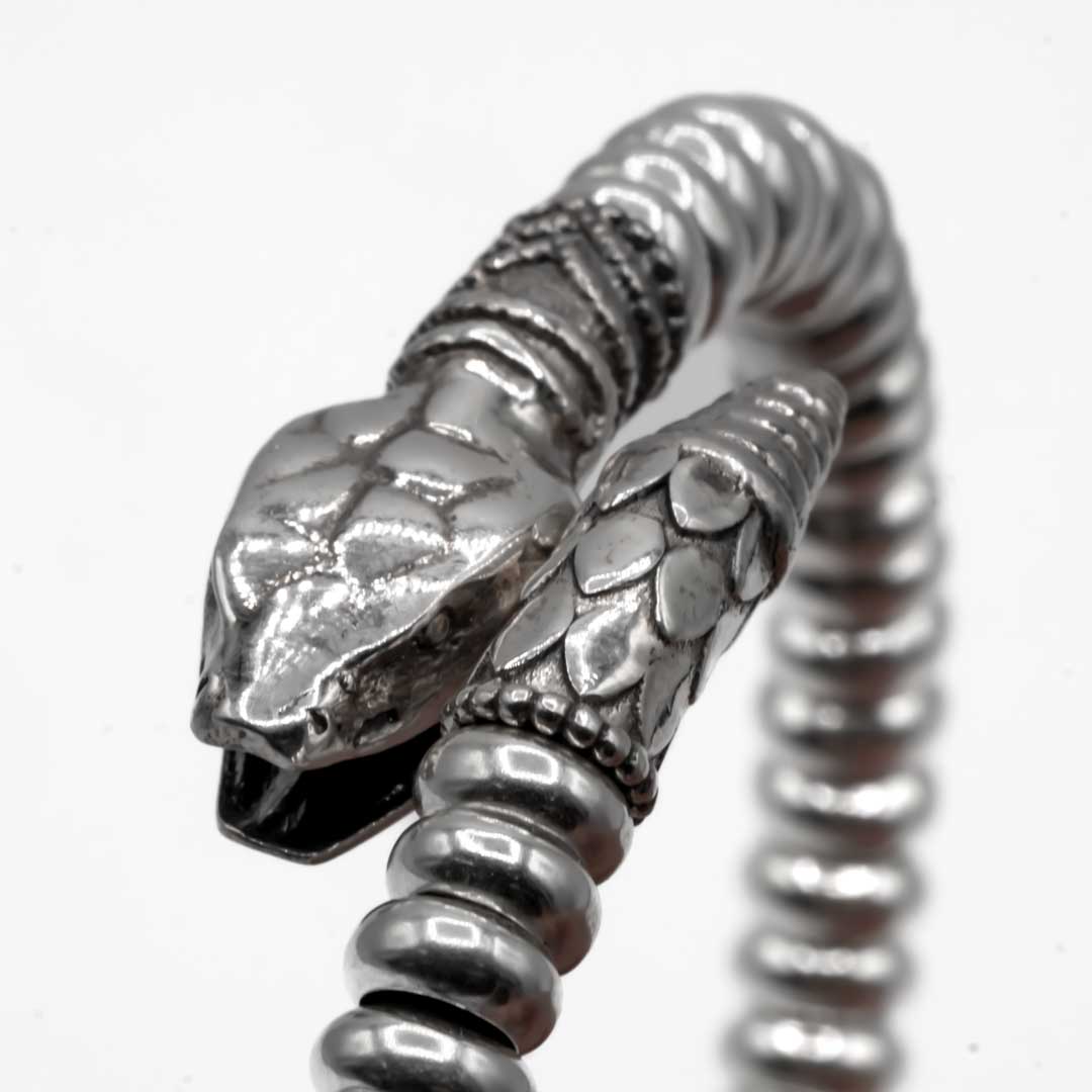 Pulsera Plata Serpiente